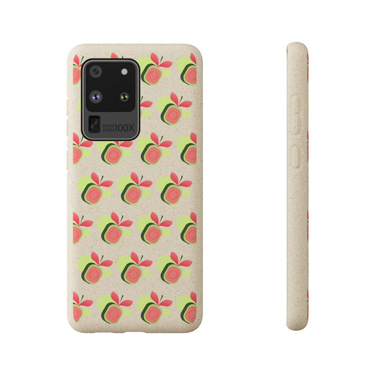 Guava Pattern Eco-Friendly Phone Case — Biodegradable Phone Case