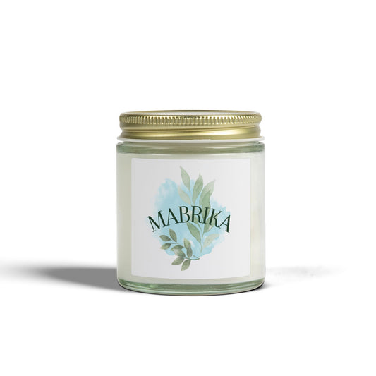 Coconut Apricot Scented Candle 4oz 9oz | Soy Blend Jar Candle